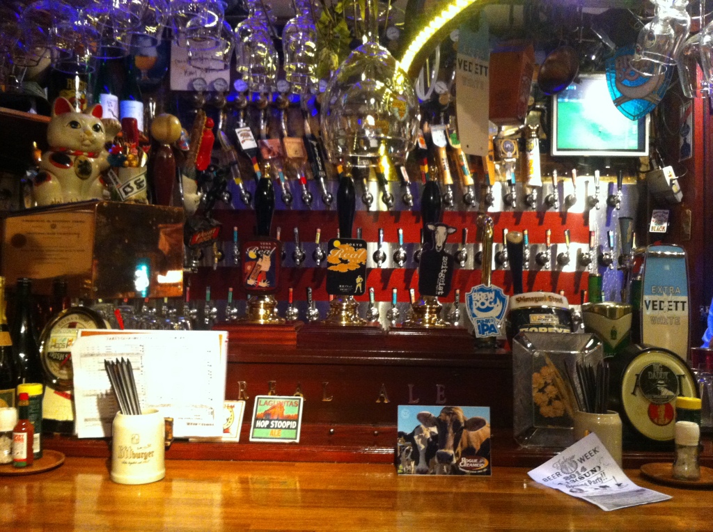 So many taps in so little space!